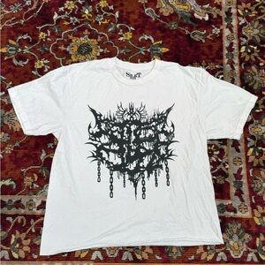 White Graphic T-Shirt